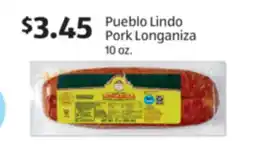 Aldi Pueblo Lindo Pork Longaniza offer