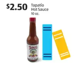 Aldi Tapatio Hot Sauce offer
