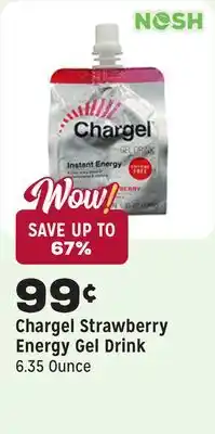 Grocery Outlet Strawberry Energy Gel Drink offer