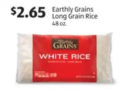 Aldi Earthly Grains Long Grain Rice offer