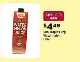 Grocery Outlet Tropics Org Watermelon offer
