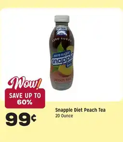 Grocery Outlet Diet Peach Tea offer