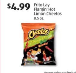 Aldi Frito Lay Flamin' Hot Limón Cheetos offer