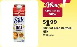 Grocery Outlet Oat Yeah Oatmeal Milk offer