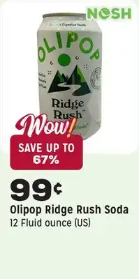 Grocery Outlet Ridge Rush Soda offer