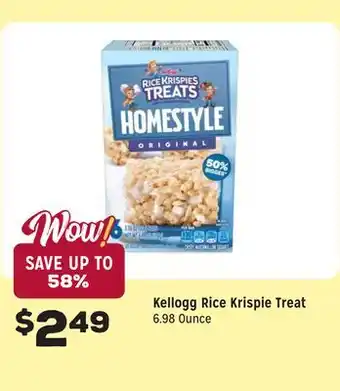 Grocery Outlet Rice Krispie Treat offer