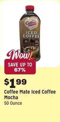 Grocery Outlet Iced Coffee Mocha offer