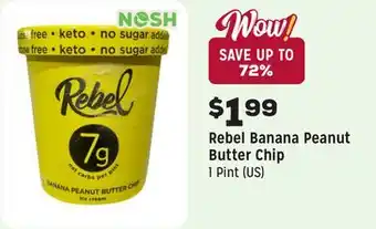 Grocery Outlet Banana Peanut Butter Chip offer