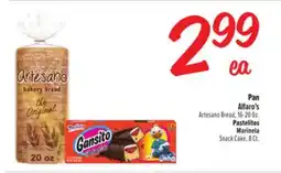 El Super Fresh Pan Alfaro's Artesano Bread Pastelitos Marinela Snack Cake offer