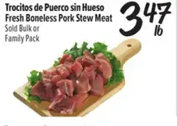 El Super Fresh Fresh Boneless Pork Stew Meat offer