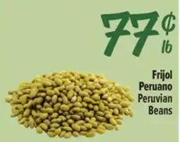 El Super Fresh Peruvian Beans offer