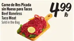El Super Fresh Beef Boneless Taco Meat offer