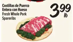 El Super Fresh Fresh Whole Pork Spareribs offer