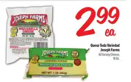 El Super Fresh Joseph Farms All Variety Cheese offer