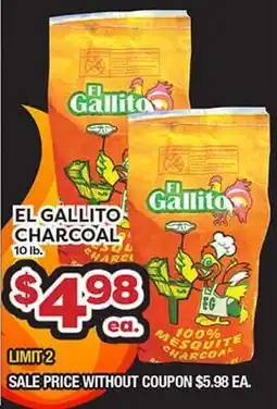 Torres Supermercado EL GALLITO CHARCOAL offer