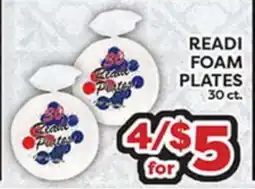 Torres Supermercado READI FOAM PLATES offer