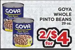 Torres Supermercado GOYA WHOLE PINTO BEANS offer