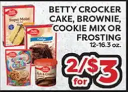 Torres Supermercado BETTY CROCKER CAKE, BROWNIE, COOKIE MIX OR FROSTING offer