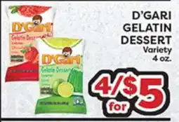 Torres Supermercado D'GARI GELATIN DESSERT offer