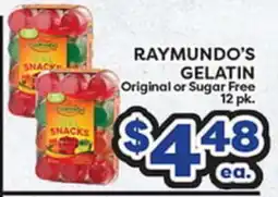 Torres Supermercado RAYMUNDO'S GELATIN offer