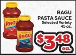 Torres Supermercado RAGU PASTA SAUCE offer