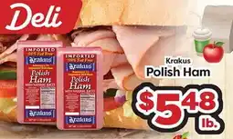 Torres Supermercado Krakus Polish Ham offer