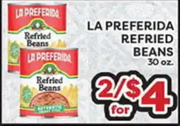 Torres Supermercado LA PREFERIDA REFRIED BEANS offer