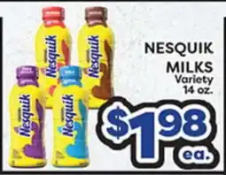Torres Supermercado NESQUIK MILKS offer