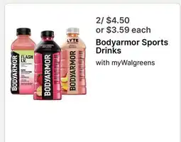 Walgreens Bodyarmor Sports Drinks offer