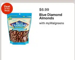 Walgreens Blue Diamond Almonds offer