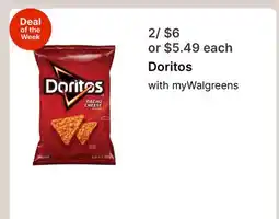 Walgreens Doritos offer