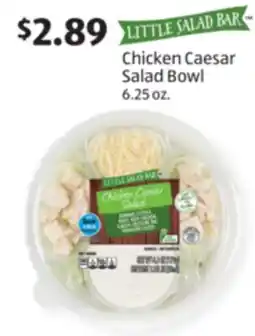 Aldi Chicken Caesar Salad Bowl offer