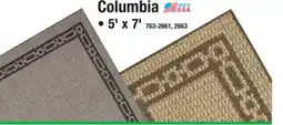 Menards AREA RUG Columbia offer
