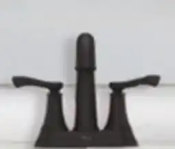 Menards Spot Defense Matte Black Finish Faucet offer