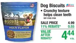 Menards Dog Biscuits offer