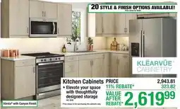 Menards Kitchen Cabinets offer