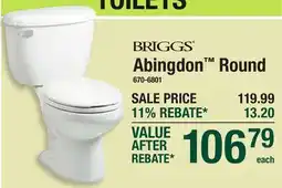 Menards Abingdon Round offer