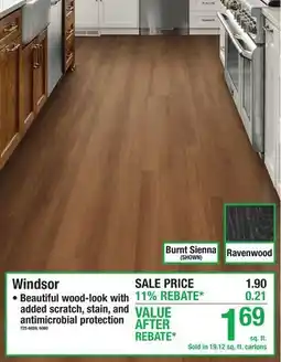Menards Windsor offer