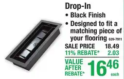 Menards Drop-In offer
