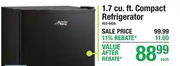 Menards Arctic King 1.7 cu. ft. Compact Refrigerator offer