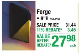Menards Forge offer
