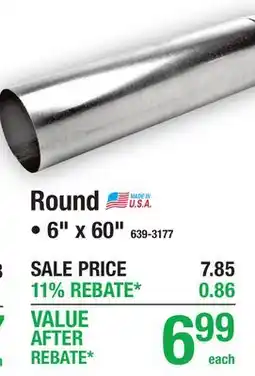 Menards Round offer