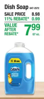 Menards Dish Soap offer