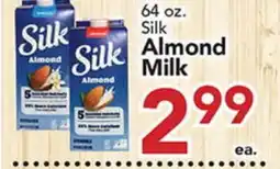 Eurofresh Market 64 oz. Silk Almond Milk offer