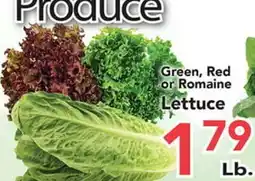 Eurofresh Market Green, Red or Romaine Lettuce offer