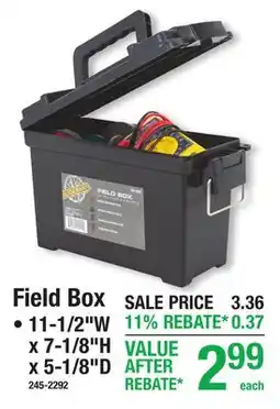 Menards Field Box offer