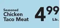 Eurofresh Market Seasoned Chicken Taco Meat offer