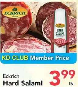 Eurofresh Market Eckrich Hard Salami offer