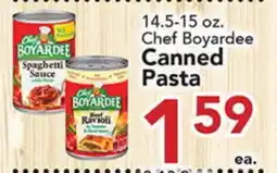 Eurofresh Market 14.5-15 oz. Chef Boyardee Canned Pasta offer