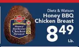 Eurofresh Market Dietz & Watson Honey BBQ Chicken Breast offer